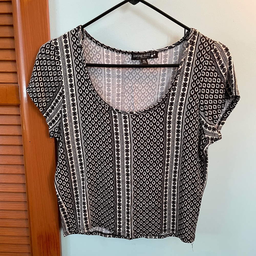 Patterned Top